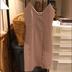 Panelled Strappy Bodycon Dress